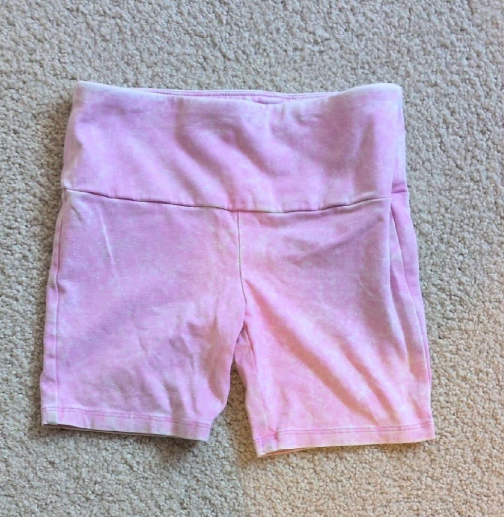 More Than Magic Light Pink Bike Shorts